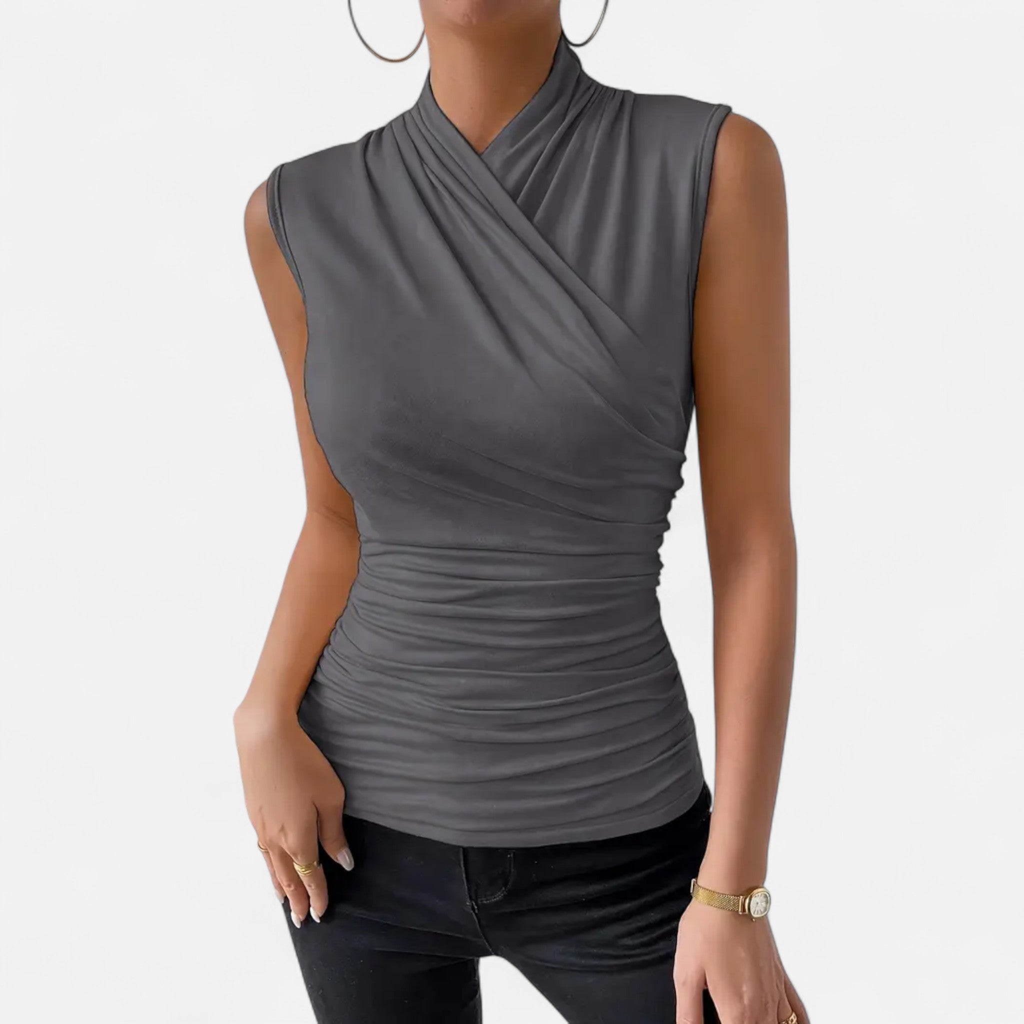 Savora Mode | Women’s Pleated Heritage Vest