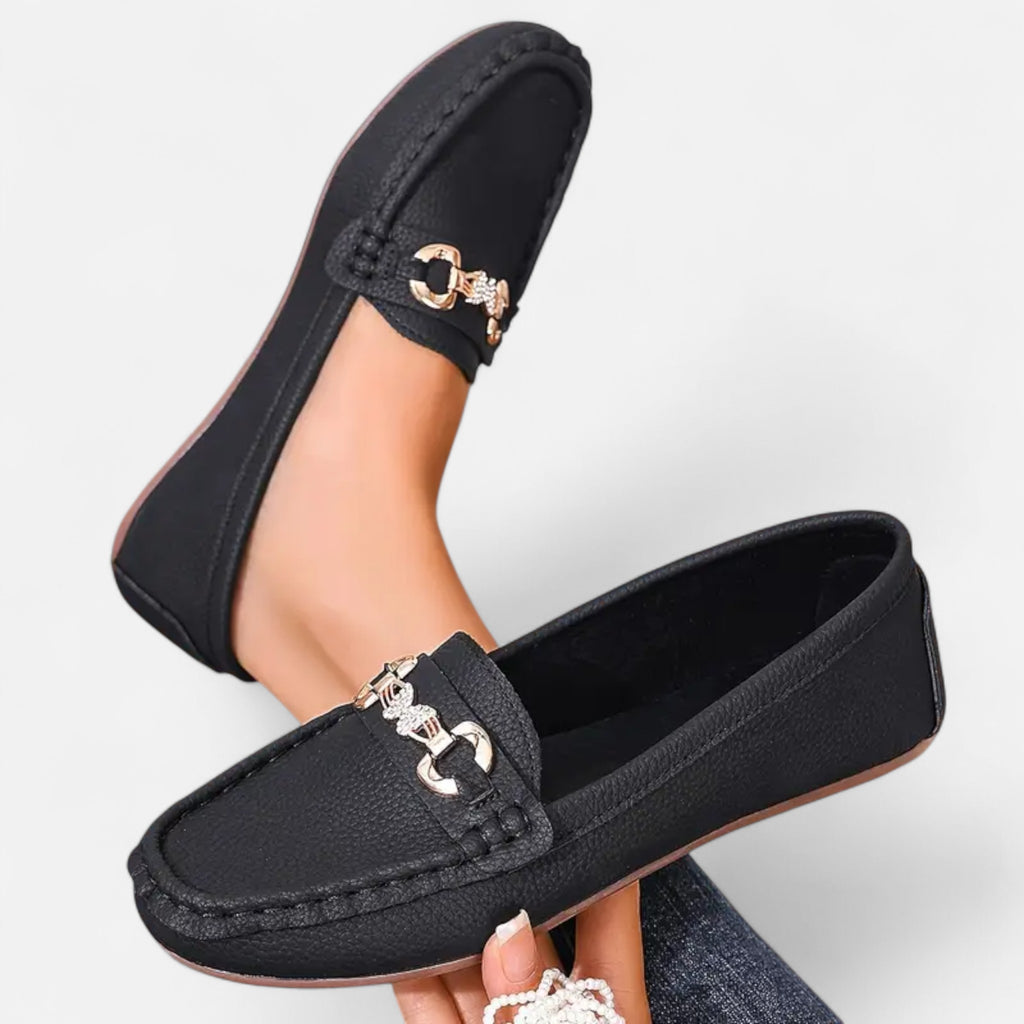 Savora Mode | Women’s Butterfly Strap Slip-On Flats