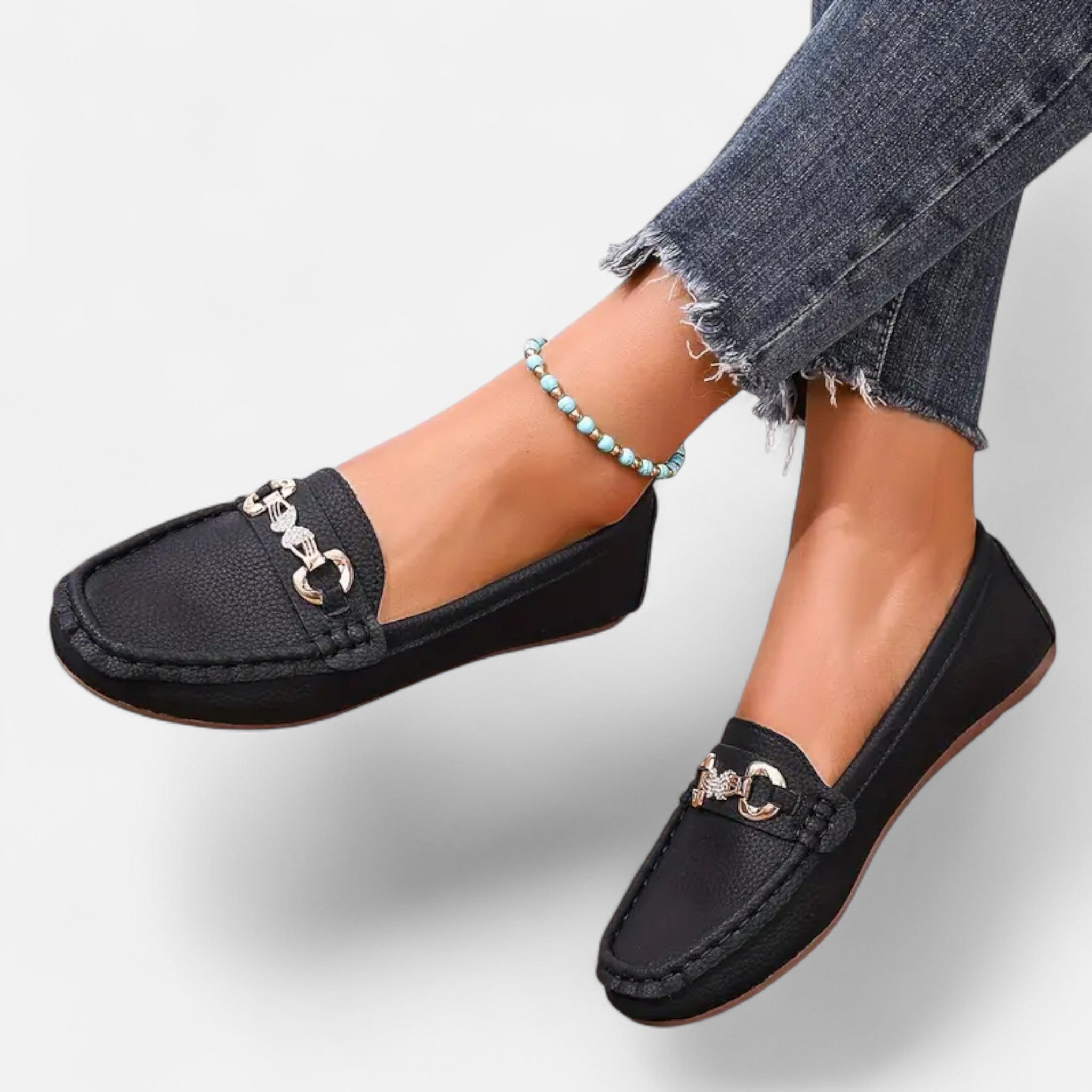 Savora Mode | Women’s Butterfly Strap Slip-On Flats
