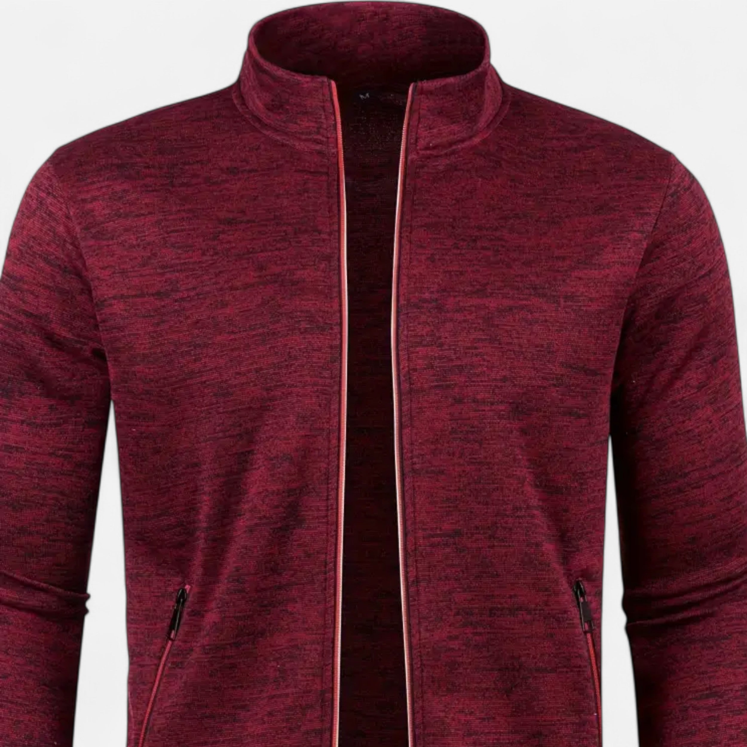 Savora Mode | Men's Elegant Full Zip Up Cardigan