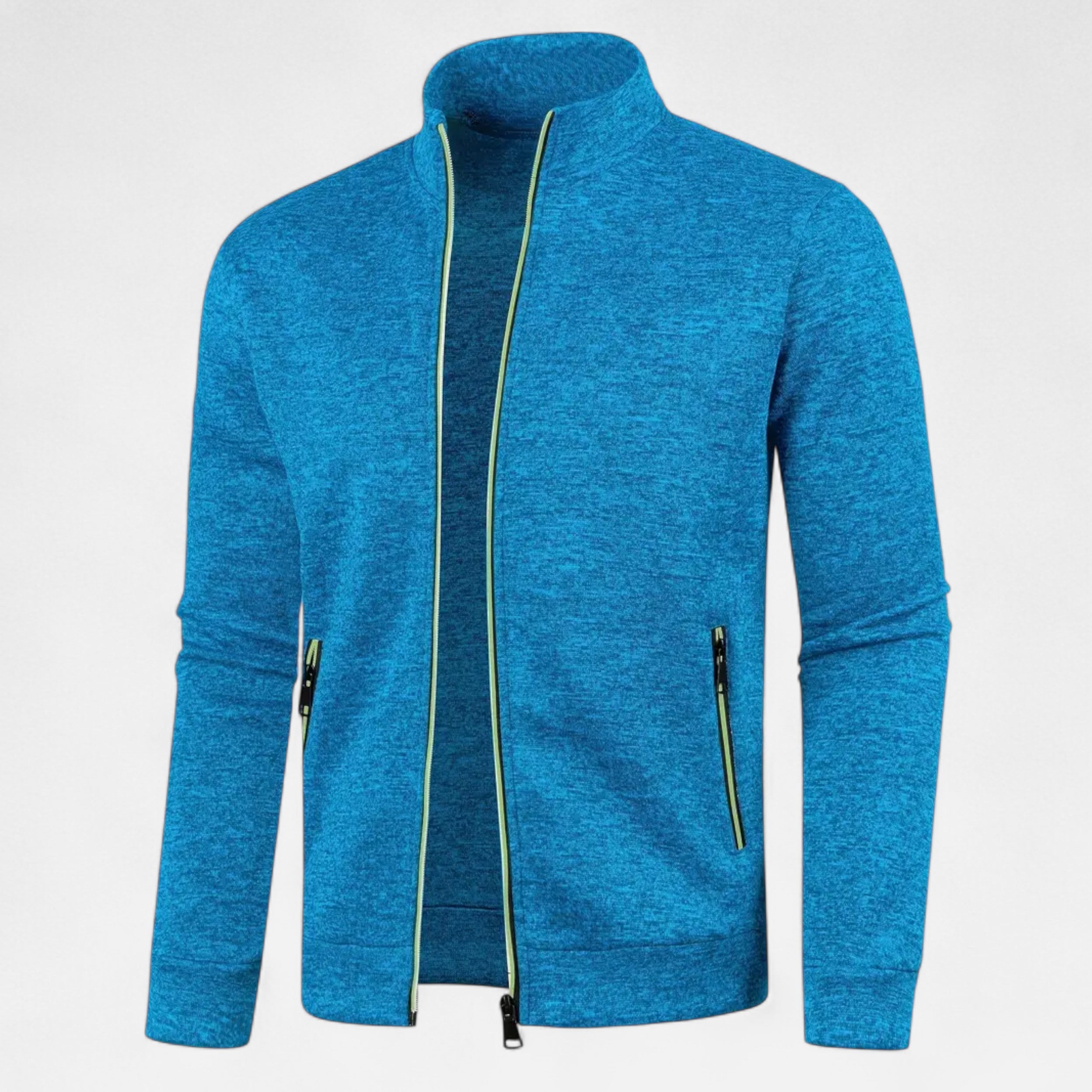 Savora Mode | Men's Elegant Full Zip Up Cardigan