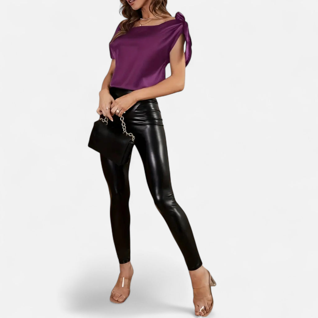 Savora Mode | Women’s Heritage One-Shoulder Blouse