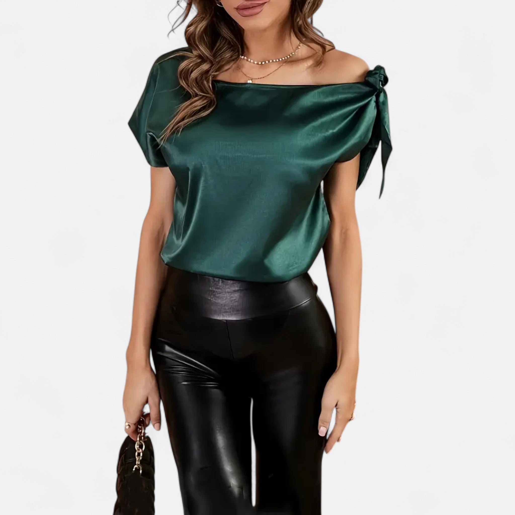 Savora Mode | Women’s Heritage One-Shoulder Blouse