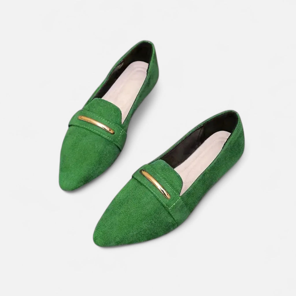 Savora Mode | Women’s Solid Colour Heritage Flats