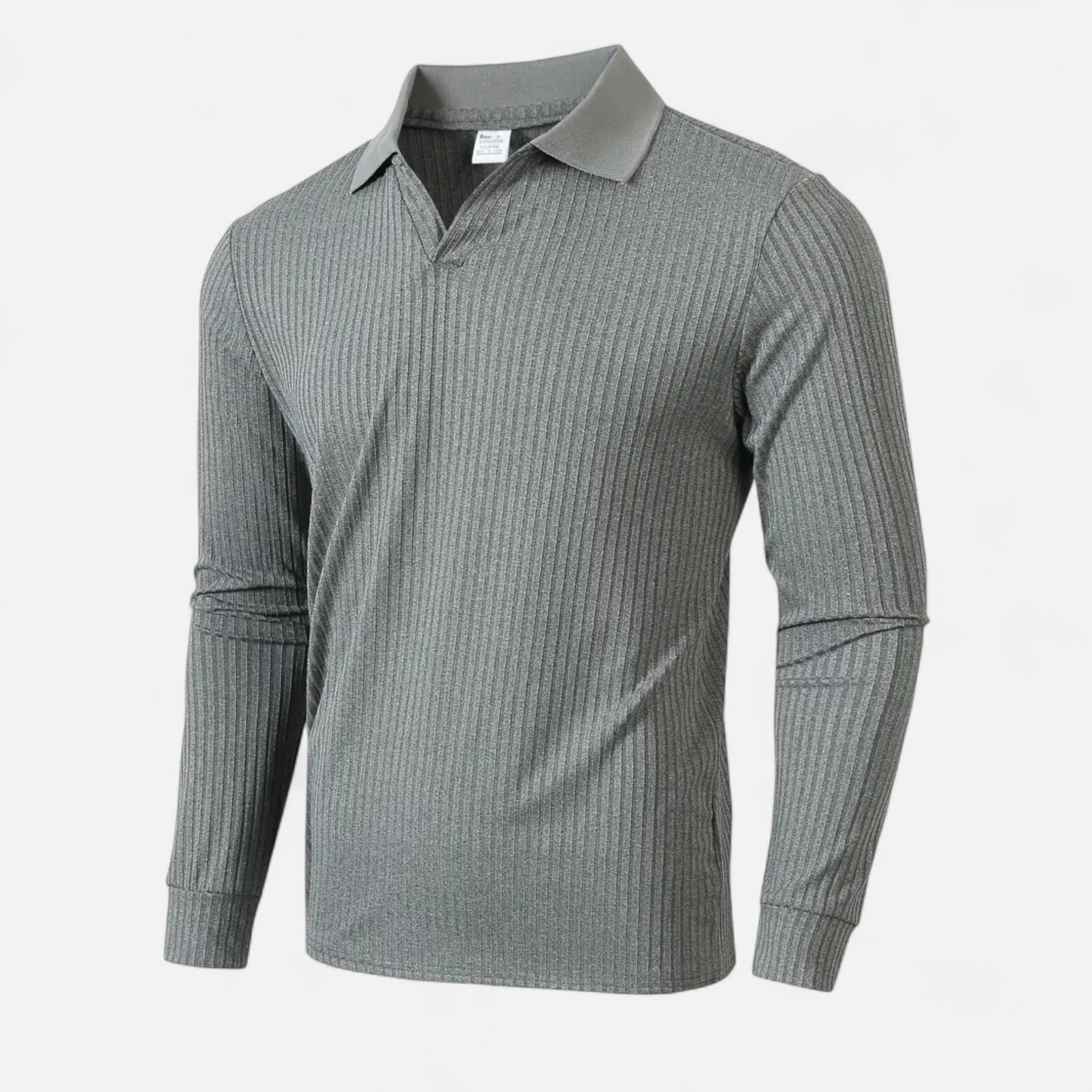 Savora Mode | Ribbed Men's V-Neck Polo