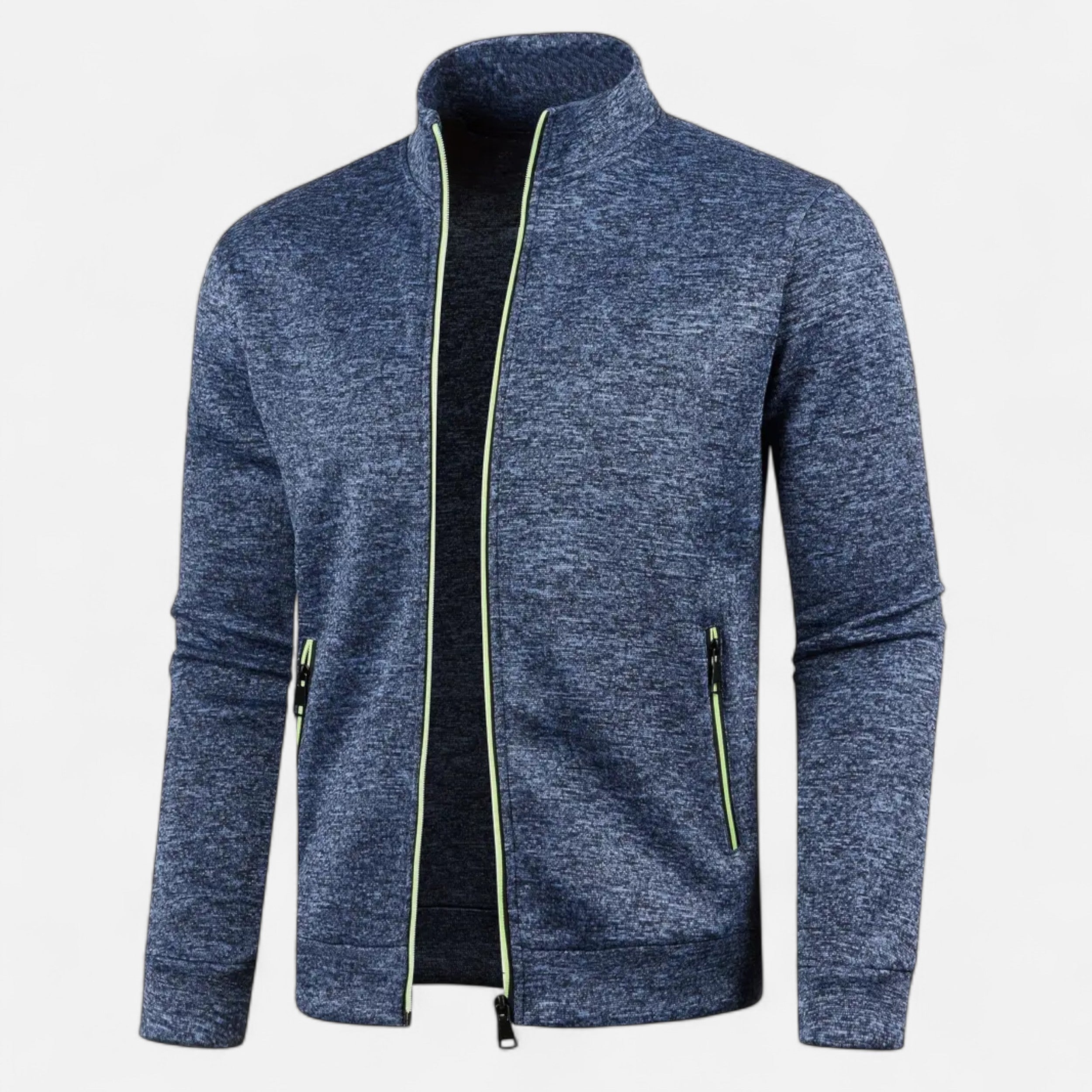 Savora Mode | Men's Elegant Full Zip Up Cardigan