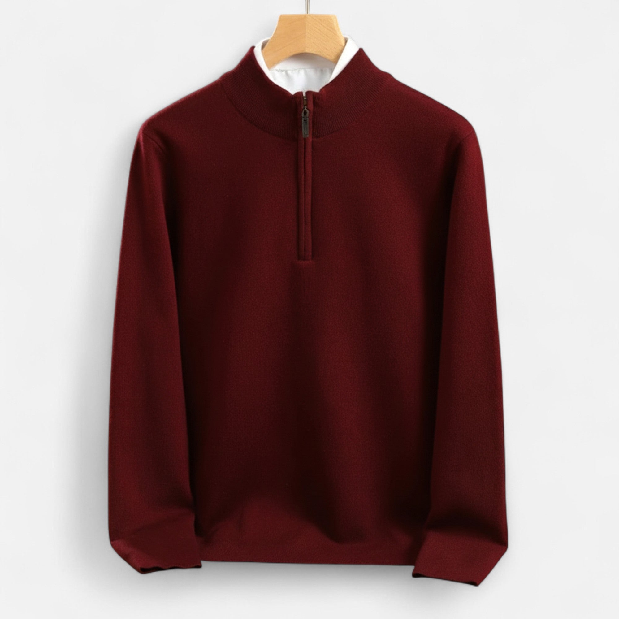 Savora Mode | Men’s Knit Sweater – Half-High Collar