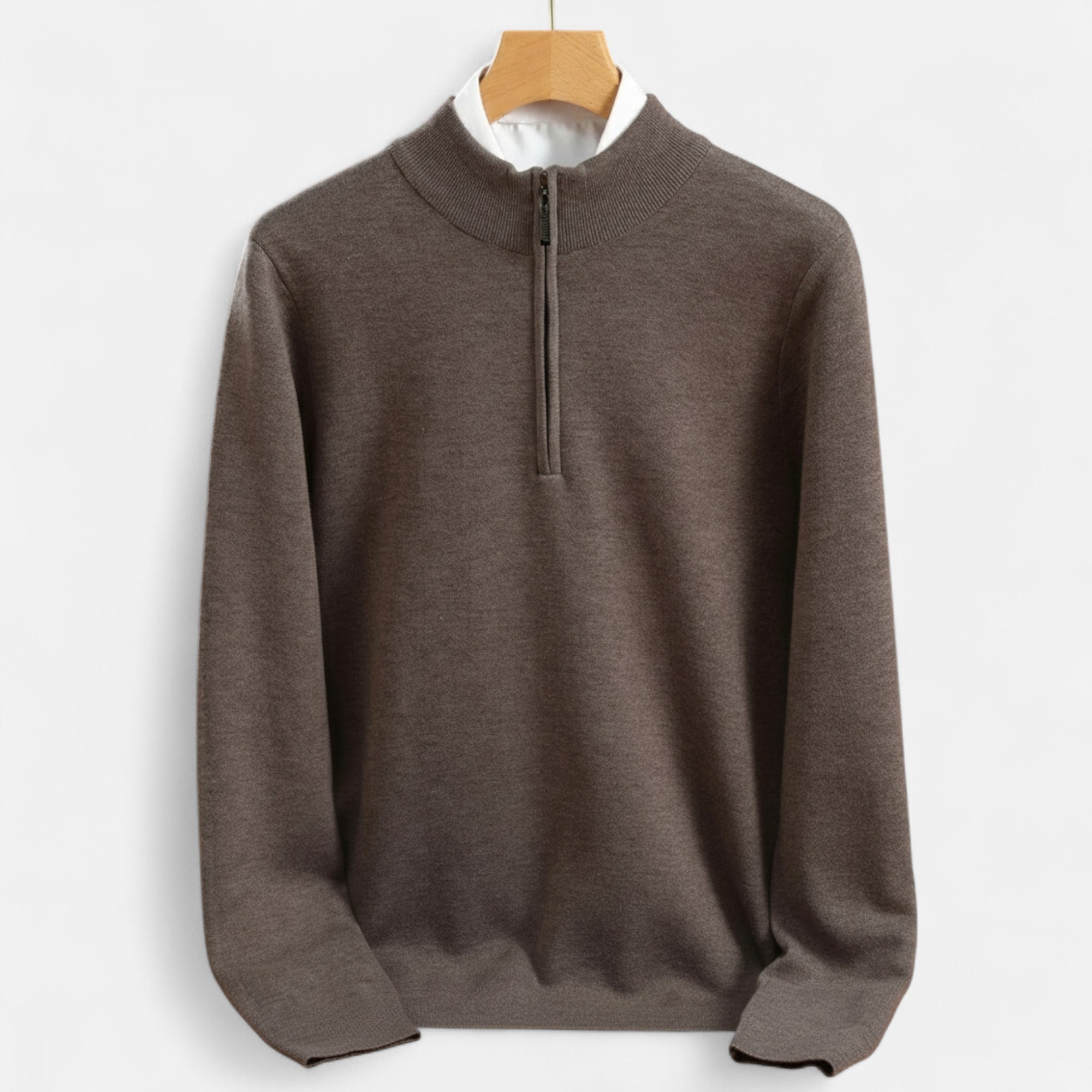 Savora Mode | Men’s Knit Sweater – Half-High Collar