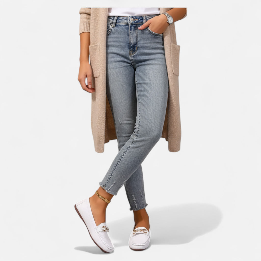 Savora Mode | Women’s Butterfly Strap Slip-On Flats