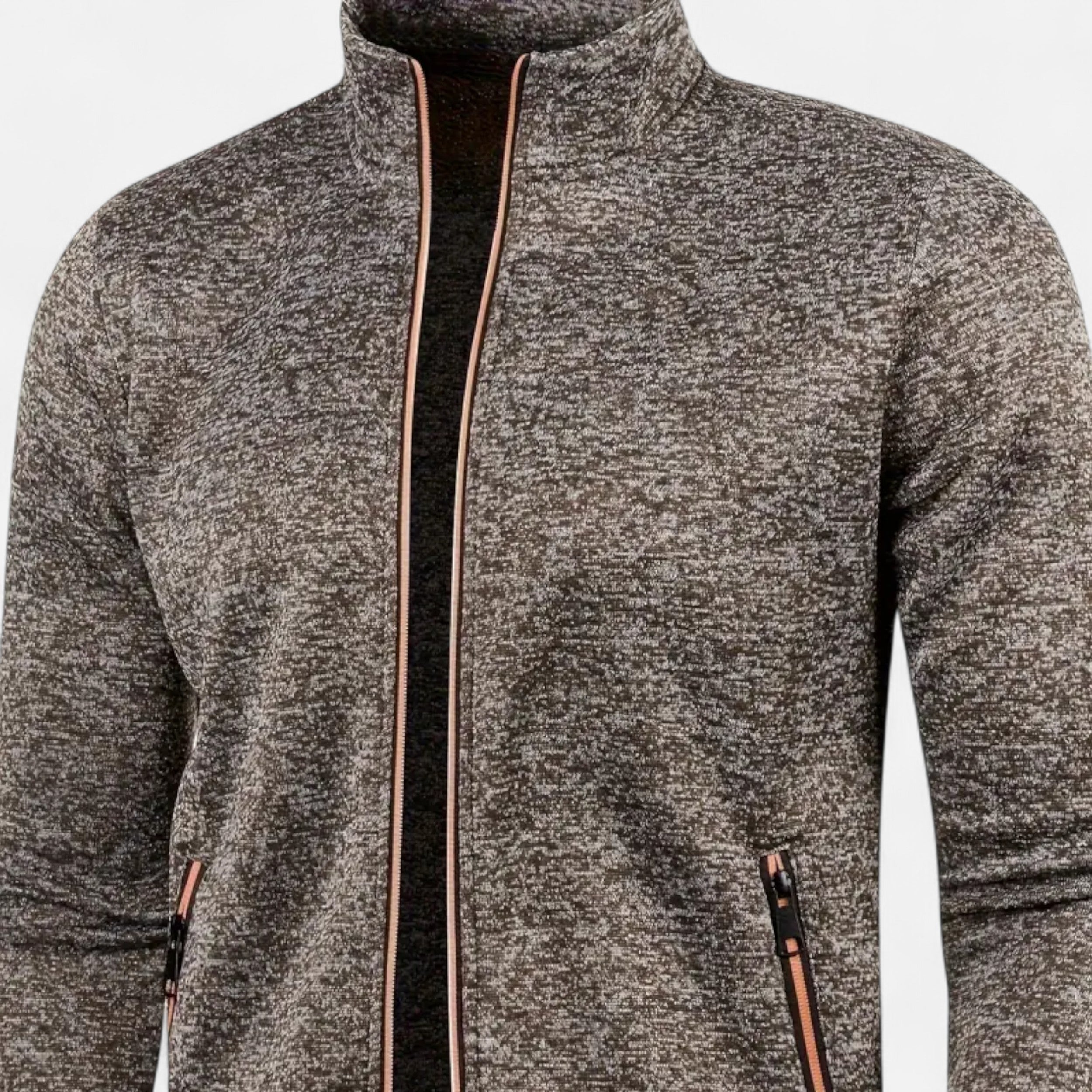 Savora Mode | Elegant Full Zip Up Cardigan
