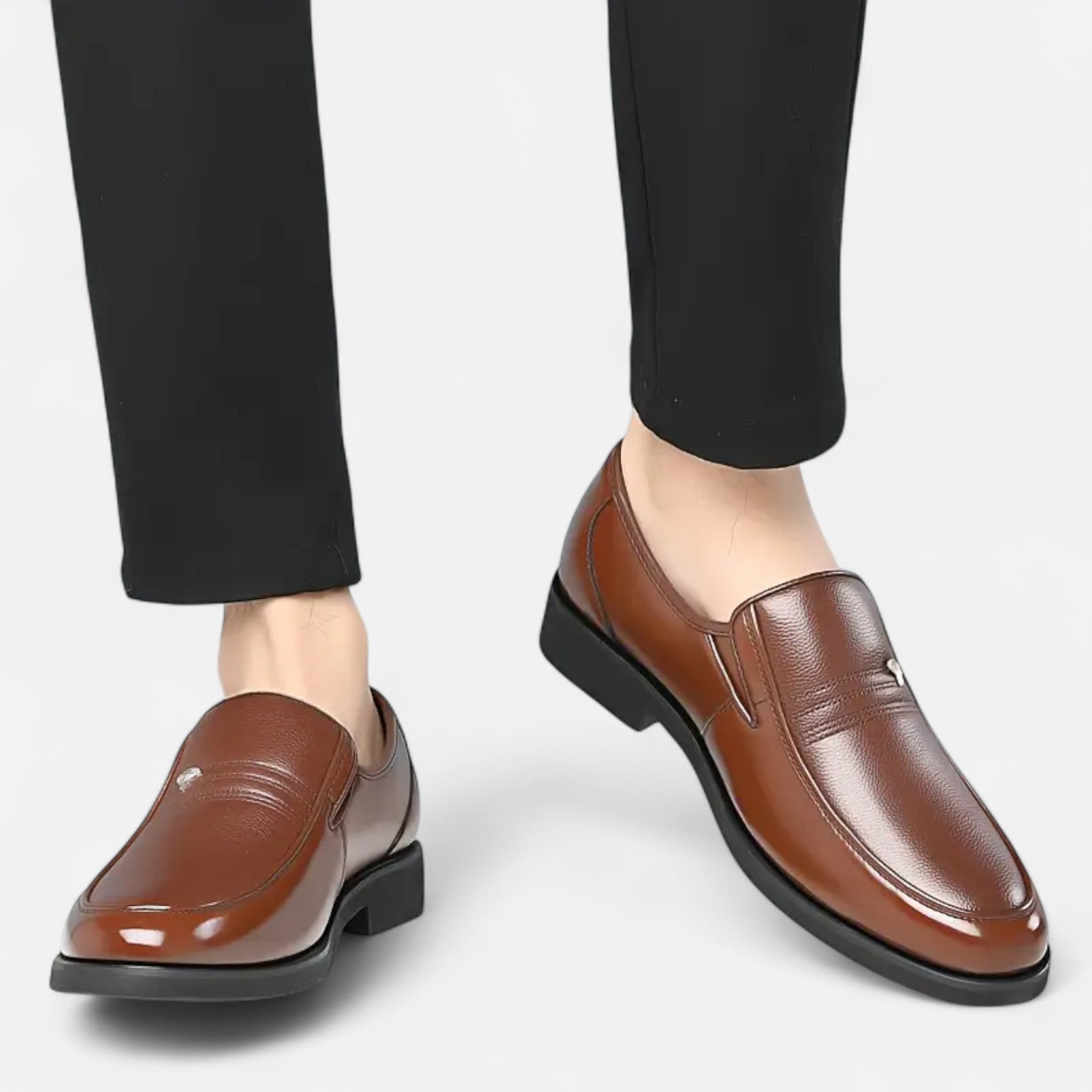 Savora Mode | Men’s Leather Loafers – Heritage Elegance