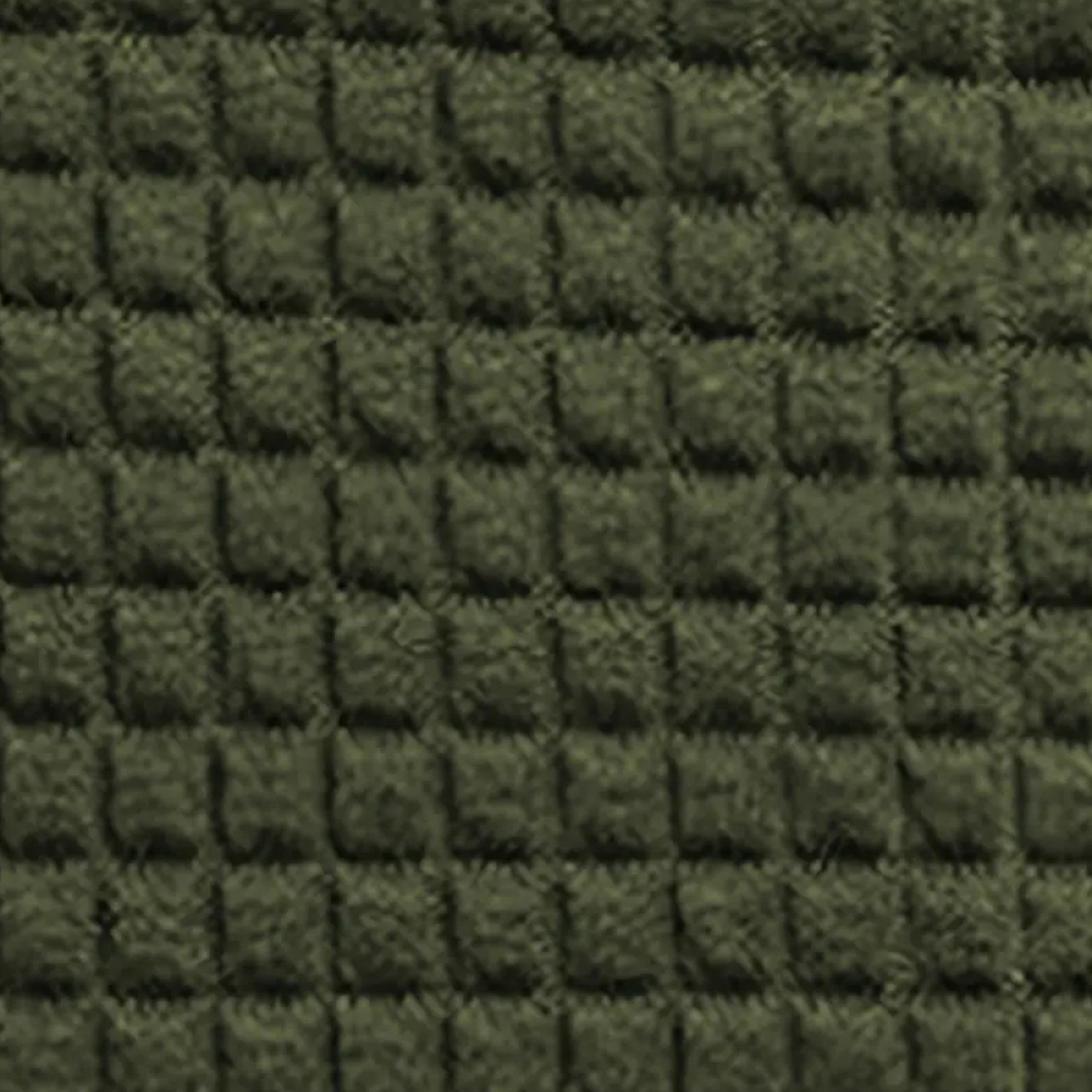 Savora Mode | Men's Casual Thick Knit Button-Up Shirt - Digital Print Grid